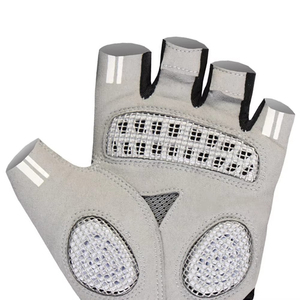 Custom <b>Half</b> Finger Bike Gloves with Anti <b>Slip</b> Palm Lightweight Cycling Gloves Private Label Bulk Supply for Retailers - Product Image 6