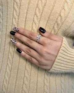 Anillo de Plata 925 con Diamantes Cultivados en Laboratorio, Corte Baguette y Brillante, Diseño Cascada, Proveedor Mayorista de Joyería Fina OEM - Product Image 1