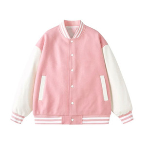Service OEM, veste de baseball personnalisée en laine et polyester pour homme, veste formelle de style varsity, veste d'hiver avec lettrage sur le devant - Product Image 3