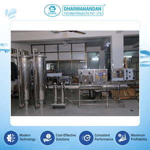 อินเดียผลิตเทคโนโลยีนวัตกรรม โรงงานผลิตน้ำแร่ระบบ Reverse Osmosis ความจุการผลิต 2000 ลิตรต่อชั่วโมง พร้อมปั๊มและถังแรงดัน รับประกัน 1 ปี - Product Image 2