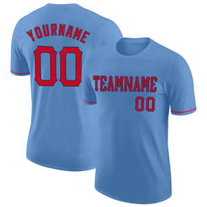 Camiseta de Béisbol Personalizada de Moda, Uniforme de Equipo OEM, Camiseta Deportiva de Poliéster que Absorbe la Humedad, Fabricante de Camisetas para Hombre al por Mayor - Product Image 1