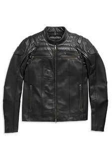 Men's Black <b>Cafe</b> <b>Racer</b> Leather <b>Jacket</b> Motorcycle Biker Slim Fit Riding <b>Jacket</b> - Product Image 1