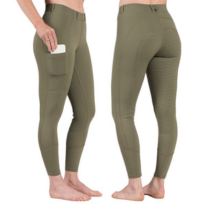 Pantalones de Montar a Caballo para Mujer a Precio de Fábrica, Leggings y Pantalones de Montar de Longitud Completa con Estampado Personalizado - Product Image 1