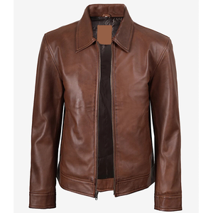 2026 OEM Most Demanding Customized <b>Brown</b> Cowhide <b>Leather</b> <b>Jacket</b> For Men's 100%High Quality Low MOQ Winter Fashion Heated <b>Jacket</b> - Product Image 4