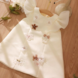 VESTIDO PLISADO HALTER Ajustado para NIÑAS, Ecológico, ODM, Muchas Opciones de Color, de 1 a 12 Años - Product Image 1