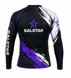 Men High Quality Compression <b>Shirt</b> Quick Dry Sporty Customize Logo Sublimation Print Demanded O-Neck Slim Fit Rash Guard Gym - Product Image 4