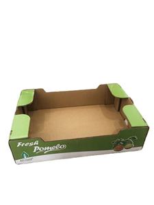 Boîte en carton ondulé pliable OEM, matériaux recyclés, imperméable, impression offset rectangulaire, revêtement UV, alimentaire, agriculture, industrie - Product Image 6