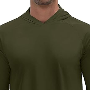 Wholesale Fishing <b>Hoodie</b> Upf 50 Performance Uv Protection <b>Long</b> <b>Sleeve</b> Custom Logo Hooded Blank Fishing <b>T</b>-<b>shirt</b> <b>T</b> <b>Shirts</b> - Product Image 3