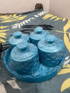 ชุดโหลเรซินตกแต่งหรูหราและถาดชามเรซินดีไซน์ไม่เหมือนใครเครื่องครัวขายอาหาร Falak World - Product Image 4