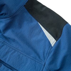 Vêtements de travail pour hommes en Chine, veste de travail personnalisée - 100% polyester respirant et à séchage rapide, couleurs et logos personnalisés - Product Image 5