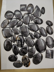 Cabujón de jaspe Picasso Natural 100%, cabujones de piedras preciosas sueltas, cabujón de joyería de piedras preciosas de jaspe para hacer joyería hecha a mano - Product Image 2