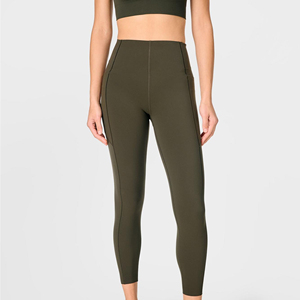 Vente Flash : Leggings de Sport pour Femme à Taille Haute Élastique, Anti-Odeur, Personnalisables, Effet Push-Up, pour Yoga et Fitness - Product Image 3