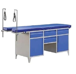 เตียงตรวจภายในสำหรับโรงพยาบาล พร้อมเบาะหุ้มคุณภาพสูง พนักพิงปรับได้ และโครงสร้างแข็งแรงทนทาน - Product Image 1