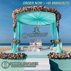 Wedding Fabric Mandap <b>Decor</b> - Product Image 5