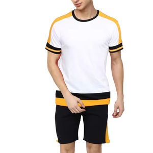 Men Urban Style T Shirt Shorts <b>Set</b> Acid Wash Summer Cotton Casual Loose Fit Matching Outfit Men Shorts <b>Set</b> - Product Image 6