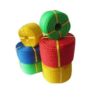 Cordage en PE torsadé de qualité supérieure, ligne d'amarrage marine, corde en PE résistante aux UV, cordage d'emballage et d'expédition - Product Image 3