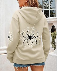 Sudaderas con Capucha de Invierno para Mujer, Estilo Y2K, con Bolsillos Delanteros - Product Image 2