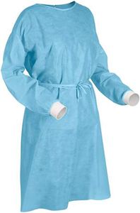 Blouse d'isolement protectrice en tissu SMS, légère et imperméable, pour les soins de santé et les soins aux patients - Product Image 2