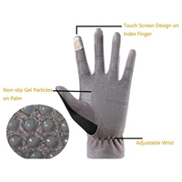Guantes Deportivos Unisex para Gimnasio y Actividades al Aire Libre, Compatibles con Pantalla Táctil, de Spandex, Impermeables, Resistentes al Viento, Transpirables y Antideslizantes, con Certificación CE