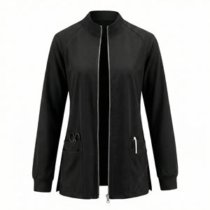 Chaqueta de Enfermería Personalizable de Manga Larga, Ropa Exterior Médica con Puños de Punto Acanalado, Múltiples Bolsillos y Ranura para Tijeras, Venta al por Mayor de Chaquetas Quirúrgicas - Product Image 6