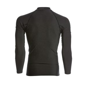 Custom Men's <b>Compression</b> Rash Guard <b>Shirt</b> Full Sleeve Quick Dry Breathable Eco-Friendly Spandex/Polyester Plain Dyed 120g Front - Product Image 2