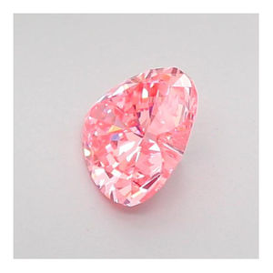 Diamante Cultivado en Laboratorio en Forma de Corazón de 0.54ct, Color Rosa Intenso, Claridad VVS2 - Product Image 3