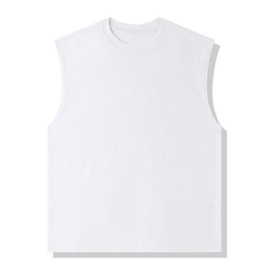 Camiseta sin Mangas para Hombre, Chaleco de Algodón, Multicolor, Ropa Casual Básica, Suave, Transpirable, Ligera, para Verano, Fitness, Uso Diario - Product Image 6
