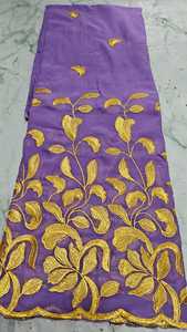 High Quality Woven Combed Cotton Voile <b>Fabric</b> Breathable Embroidery Traditional Multicolour Women's Thoub Lafaya Sudanese <b>Medium</b> - Product Image 3