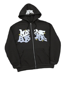 Sweat à capuche d'automne en molleton de coton respirant de haute qualité pour hommes-coupe surdimensionnée avec poche vêtements de tous les jours imperméables - Product Image 2