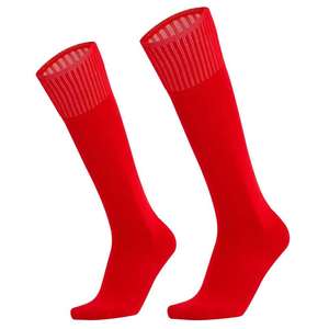 Wholesale Custom Knitted Sports <b>Socks</b> for Youth <b>Long</b> Football <b>Socks</b> with Customizable Logo for Summer Autumn Seasons - Product Image 5