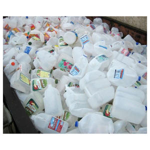 Residuos de Botellas de Leche HDPE Naturales Blancas para Reciclaje, Suministro a Granel de Pellets HDPE para Plantas de Reciclaje - Product Image 6