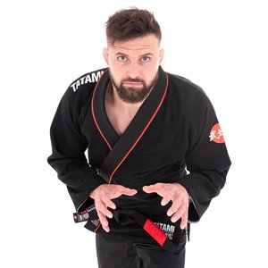 ชุดยิวยิตสูบราซิลสีดำ ชุด BJJ แบบเปล่า รับทำแบรนด์และป้ายตามสั่ง ราคาขายส่งจากโรงงานโดยตรง - Product Image 6
