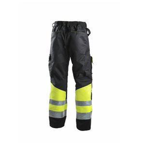 Men's High Visibility <b>Work</b> <b>Pants</b> Polyester Reflective Stripes <b>Cargo</b> Pockets Safety Protective Needle Detection - Product Image 6