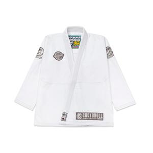 Kimono de Jiu-Jitsu Brésilien Shoyorol Atlas Competitor de Haute Qualité Blanc – Uniforme de Jiu-Jitsu Shoyorol CP-BJJ-35 - Product Image 1