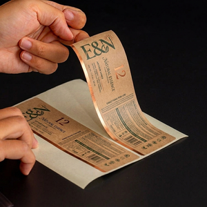 Étiquettes d'emballage en PVC personnalisées en gros, autocollants durables et imperméables pour l'identification des produits et la présentation de la marque - Product Image 3