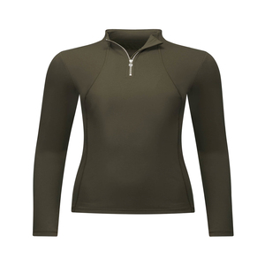 Chemise d'équitation respirante à manches longues pour femme, sous-vêtement de base pour l'équitation, chemises de concours personnalisées - Product Image 5