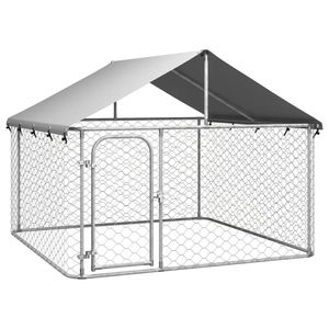 Perrera para perros al aire libre con techo 78,7 "x 78,7" x 59,1 "Muebles perfectos para acampar para mascotas - Product Image 2
