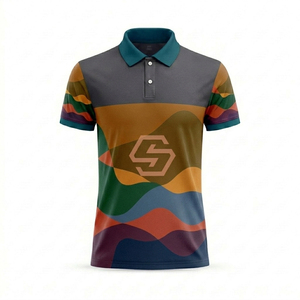 Nueva Llegada, Camisetas Polo para Hombre de Primera Calidad, 100% Poliéster, Logotipo Bordado Personalizado, Camisetas Polo Casuales de Marca, Camisetas Polo para Hombre - Product Image 3