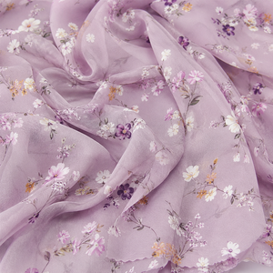 Tela de Chifón de Poliéster 100% de Alta Calidad, 70GSM, Diseño con Estampado de Cerezas, Venta al Por Mayor de Fábrica para Prendas y Vestidos para Niños y Niñas - Product Image 5