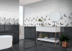 Impresionante Azulejo de Porcelana Esmaltada Tallada 600x1200, Revestimiento de Gran Formato, Ideal para Exteriores Comerciales de Lujo y Propiedades Inmobiliarias - Product Image 2