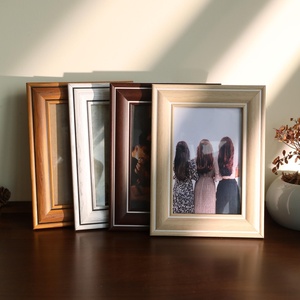 Vintage Hand-Carved Wooden Photo <b>Frame</b> Natural Finish Decorative <b>Picture</b> <b>Frame</b> <b>for</b> Tabletop & <b>Wall</b> Home Office Décor B2B - Product Image 2