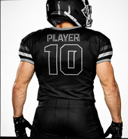 Uniforme de Fútbol Americano con Impresión Digital Personalizada, 100% Poliéster, Ropa Deportiva Profesional de Alta Calidad, Unisex para Adultos, Precio Económico