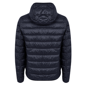 OEM Men Thicken padded Puffer Jacket waterproof windbreaker with Hooded <b>Coat</b> Custom Winter Warm Full Zipper wear Outwear jacket - Product Image 1