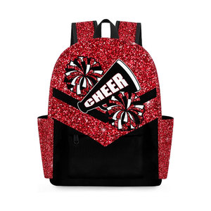 Waterproof Portable Anti-Theft Summer All Seasons Cheerleading Heat-Transfer Printed Nylon/Cotton/Neoprene <b>Backpack</b> for Girls - Product Image 4
