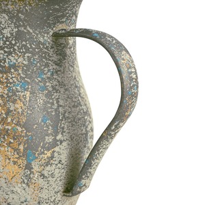 Jarrón de Metal Rústico de Diseño Moderno para Flores, Jarrón Vintage Tipo Jarra, Decoración de Mesa de Estilo Rústico para Cocina, Jarrón de Metal para Flores para Decoración del Hogar - Product Image 4