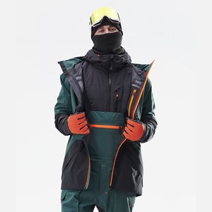 Traje de Nieve Impermeable y Transpirable Polartec, Ropa de Invierno, Traje de Esquí de una Pieza con Cremallera y Lana para Hombre, Talla Grande 2025 - Product Image 3
