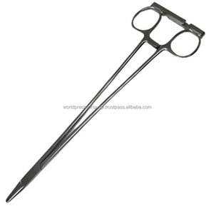 Pinzas Quirúrgicas de Precisión WORLD, Pinzas de Acero Inoxidable con Punta Recta, Pinzas Manuales con Bloqueo para Uso Hospitalario - Product Image 4