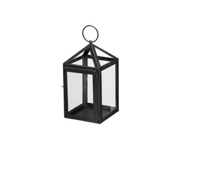 Customized Selling Home Decor Hanging Standard Metal & Glass Decorative Candle <b>Lantern</b> With <b>Black</b> Finish For Home Decoration - Product Image 5
