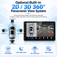 Autoradio Android universel HANTUE 10,1 pouces 1Din avec écran rotatif, 4G/WiFi, DSP, CarPlay, navigation GPS, 720P, DVR 360°, unité principale