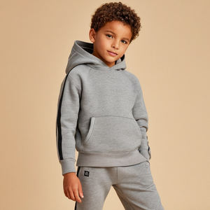 Ensembles de vêtements pour garçons, nouveaux styles, pantalons de survêtement en molleton personnalisés, joggers et sweats à capuche pour enfants - Product Image 3